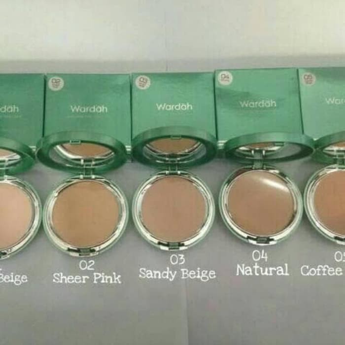 Bedak Wardah/Wardah/Bedak Wajah/Penghalus Wajah/Bedak Padat/Bedak