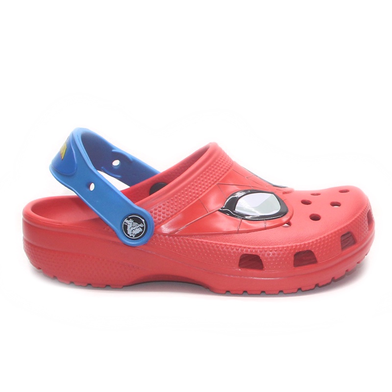 Crocs Anak Spiderman New Crocs / Sandal Karakter / Spiderman / Sandal Anak Laki-Laki / Sandal Anti Licin - Red