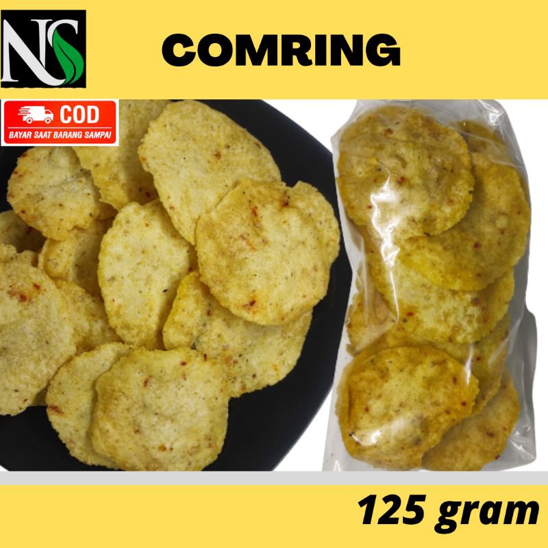 KERIPIK COMRING COMRO KERING KENCUR 125 GRAM OLEH OLEH BANDUNG