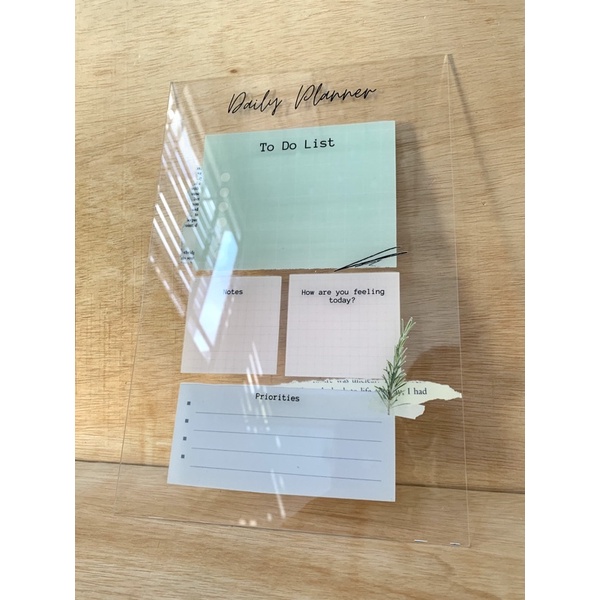 

Large Acrylic Planner Board Custom ( Ukuran Besar ) Akrilik Big Large 30x45cm | 40x60cm | 50x75cm | 60x90cm