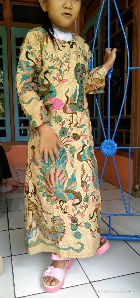 Batik Couple Keluarga Kondangan/motif Merak Bestseller/seragam Nikahan