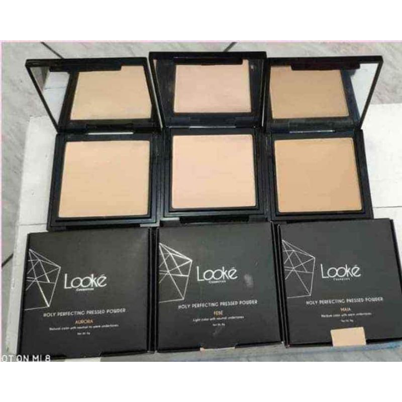 Jual Looke Holy Perfecting Pressed Powder Bedak Padat Looke Bedak Padat