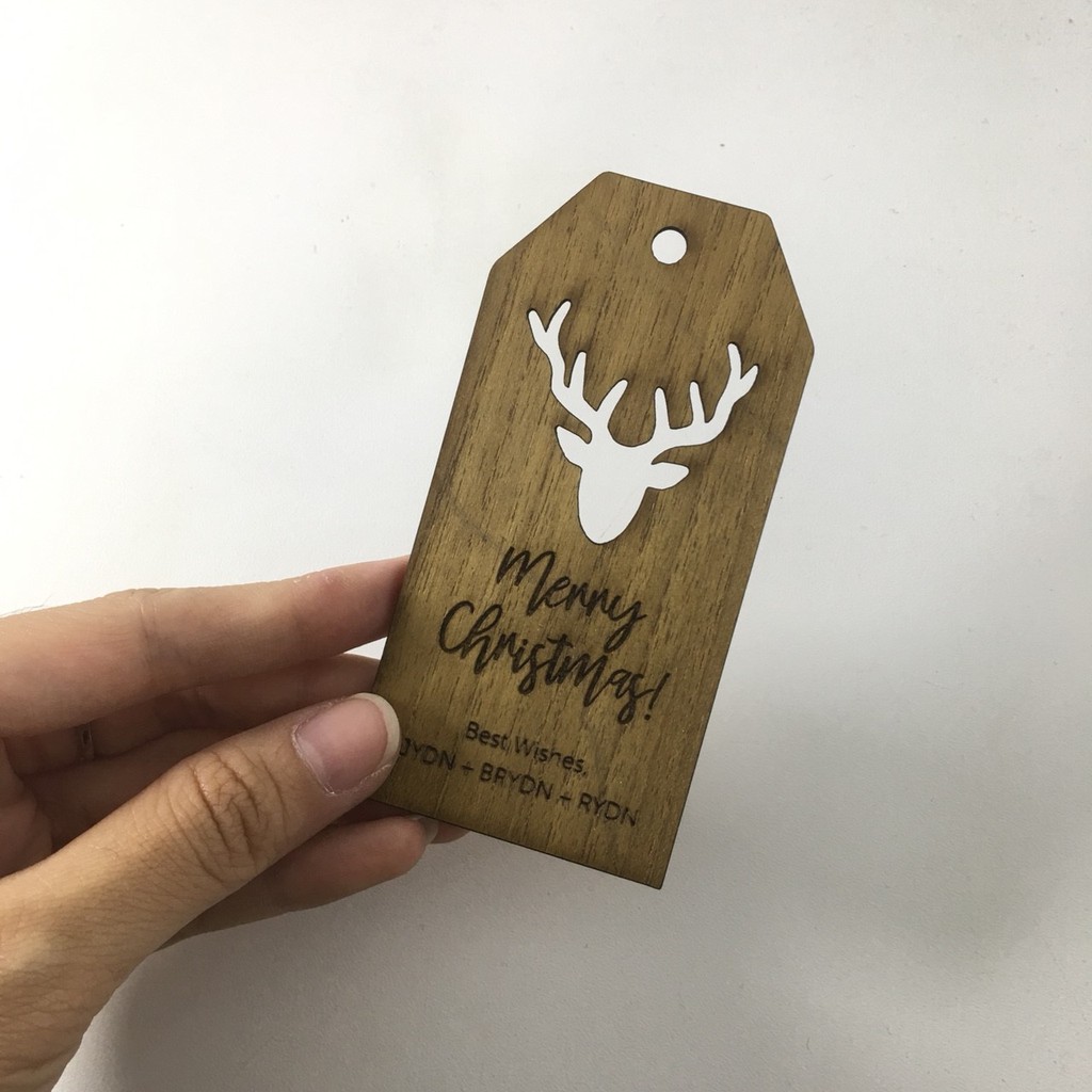 Hang Tag | Rudolph | 5 x 10 cm