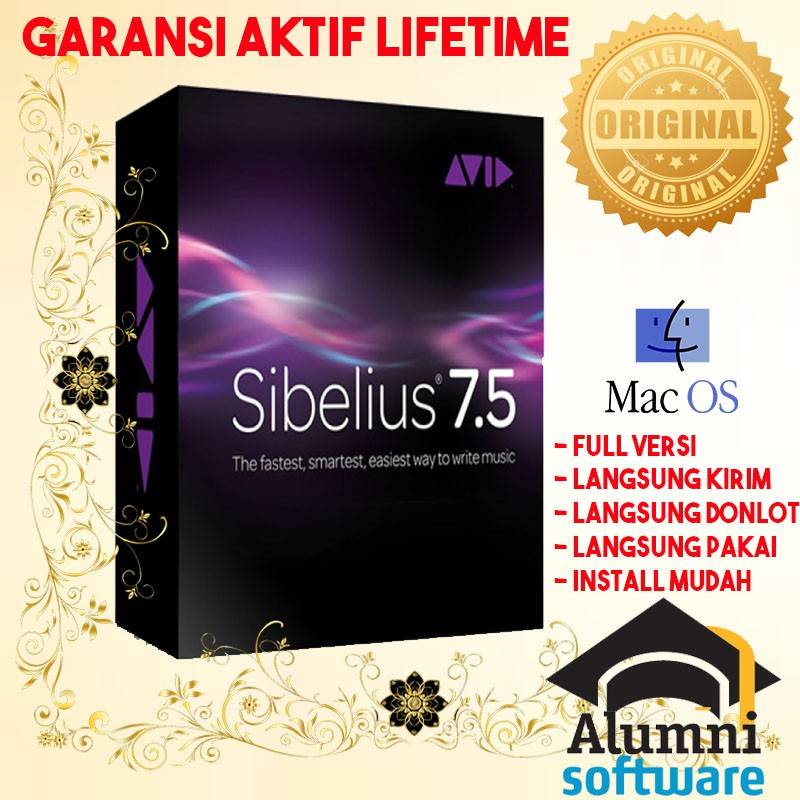 [FULL VERSION] Avid Sibelius 7 Mac - GARANSI AKTIVASI