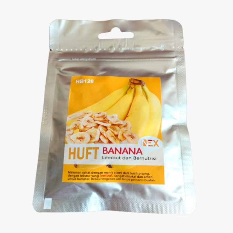 Huft Banana Makanan Hamster Snack Hamster 15 Gram