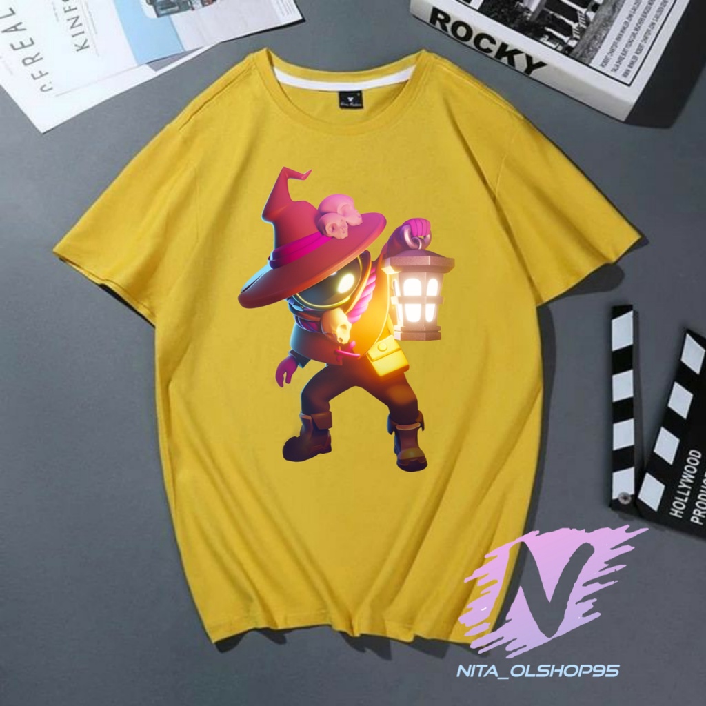 koas among 3D baju kaos anak super sus karakter penyihir