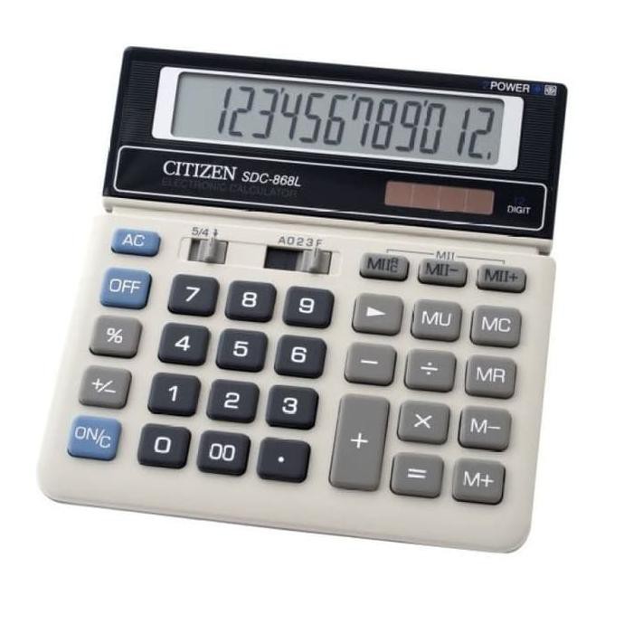 

ITERMURAHl kalkulator citizen SDC- 868 L IBDLl