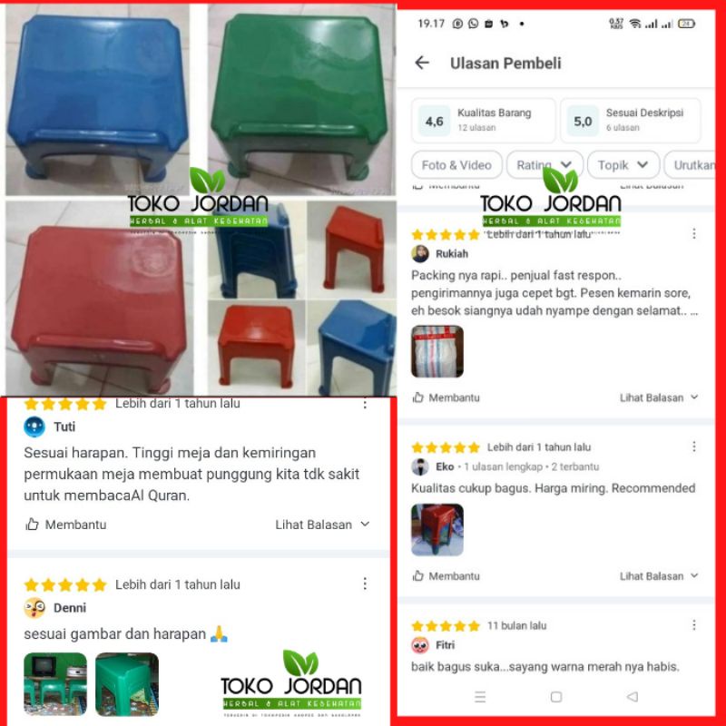 

MEJA PLASTIK UNTUK MENGAJI MEJA NGAJI LEKAR NGAJI QURA'AN TABLE WARNA DOP DAN PASTEL STABILO