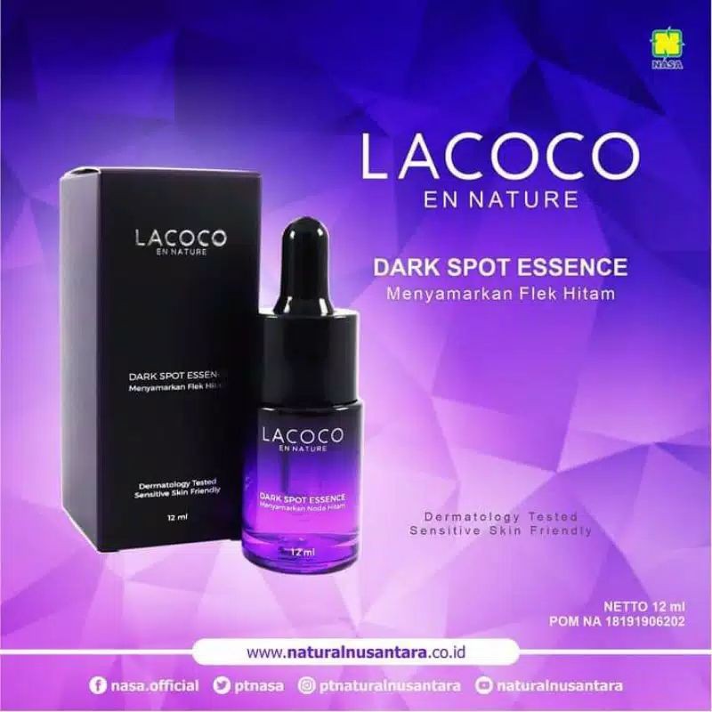 LACOCO DARK SPOT ESSENCE _ PENGHILANG FLEK HITAM AMPUH_LCANTIFLEK NASA ORIGINAL