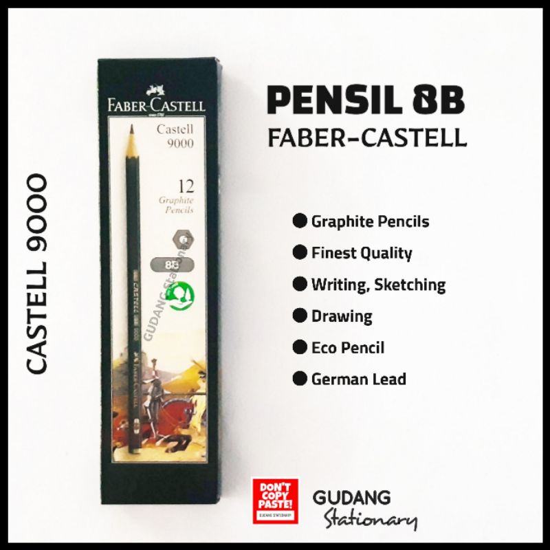 Pensil 8B FABER-CASTELL [ 1 pcs ]