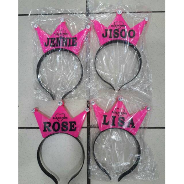 Blackpink hairband - bando nyala Kpop blackpink