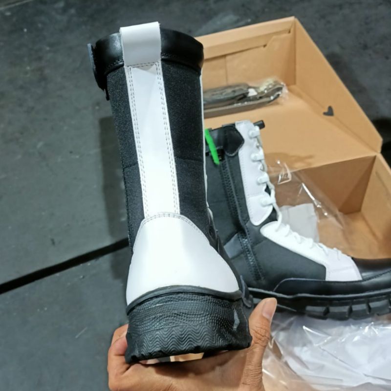 SEPATU PDL PROVOS TNI POLRI MARCHAZ KULIT SAPI ASLI SEPATU PDL PROVOS TNI POLRI SECURITY SATPAM