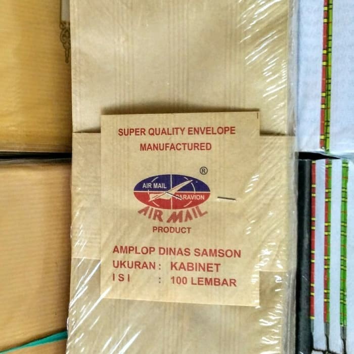 

Nikmati Amplop Coklat Kabinet Airmail Terbatas