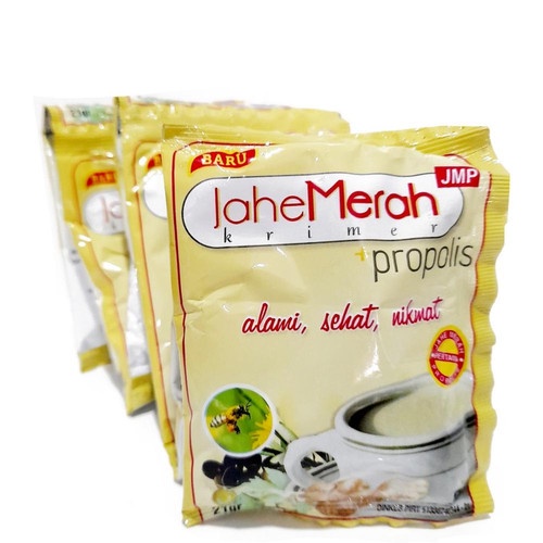 

Jahe Merah Krimer Propolis JMP - Minuman Herbal Renceng isi 12 Sachet