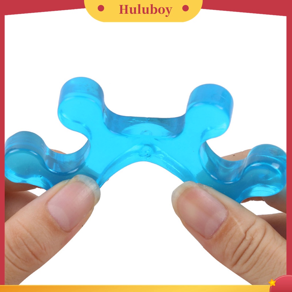 Huluboy Huluboy♡ 1 Pasang Separator Jari Kaki Reusable Breathable Untuk Manicure Pedicure