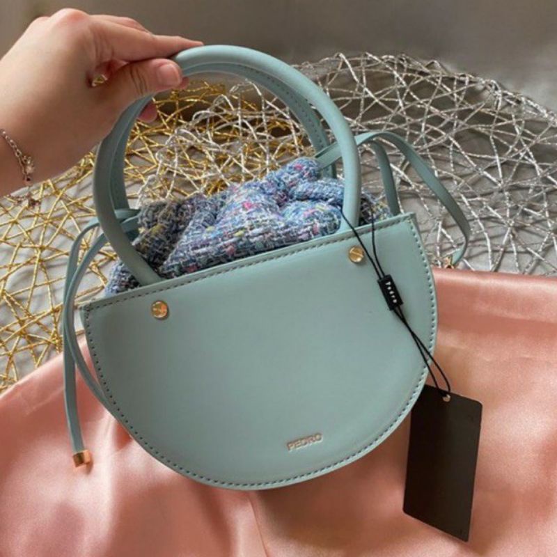 Tas Pedro brucket tweed Pedro Beck PD-008