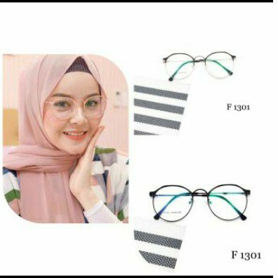 FRAME KACAMATA 1301 BESI CEWE COWO TRIMA GANTI LENSA MINUS PLUS PHOTOCROMIC