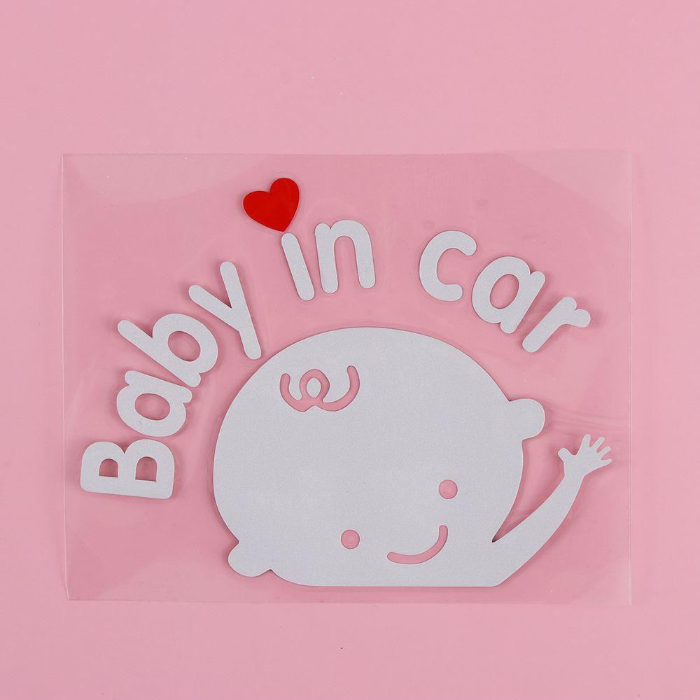 Wonder Baby In Car New 16 * 13cm Jendela Aksesoris Mobil Tahan Air Auto Decal Auto-styling