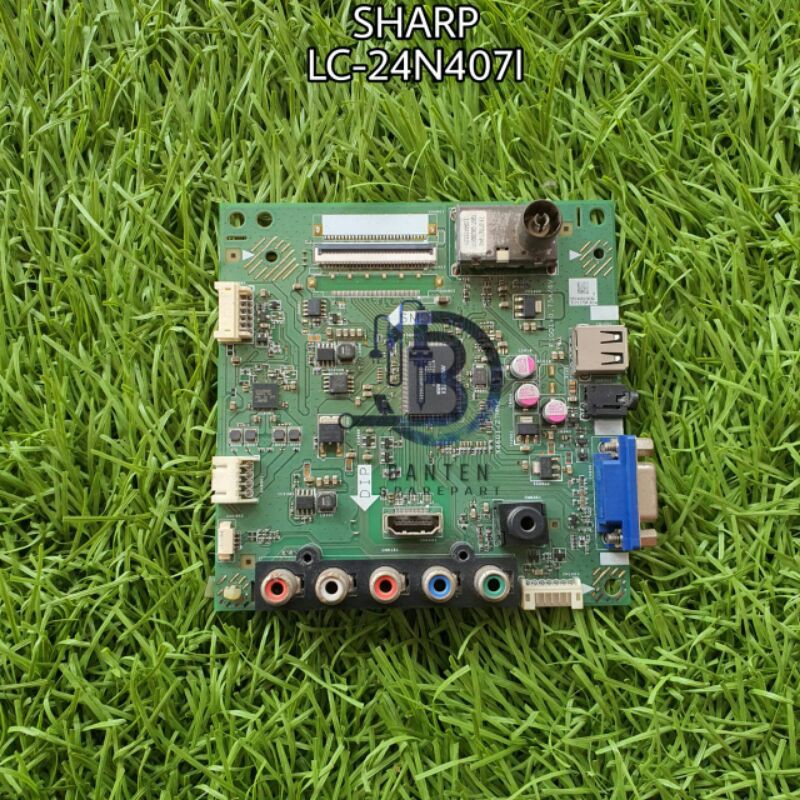 Mb mainboard mesin tv led sharp lc-24n407i lc 24n407 i