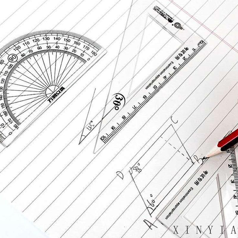 Xia.id 4PCS Penggaris Multifungsi Untuk Pelajar