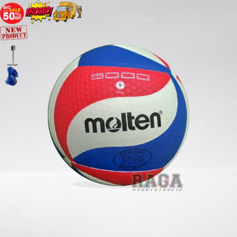 Bola Voli Molten 100%grade original//Bola Voli Kualitas Import//Bola Molten Murah//Bola Voli Molten 