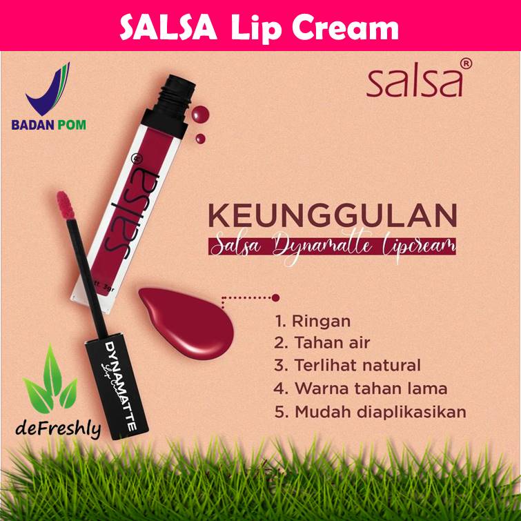 Lipstik - SALSA DYNAMATTE BPOM