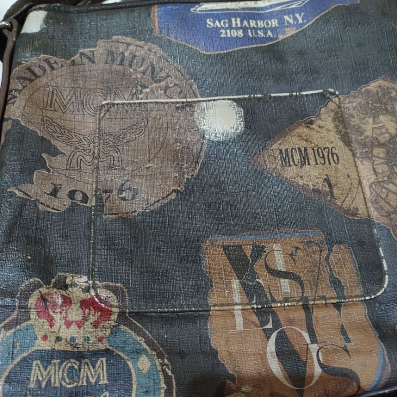 Authentic MCM sling bag