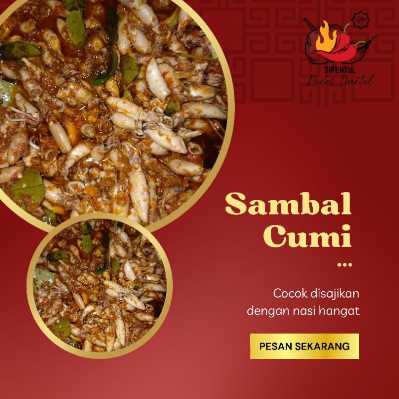 

SAMBAL CUMI // SAMBAL TERI // CEKER TANPA TULANG WITH SAUCE GHOCUJANG