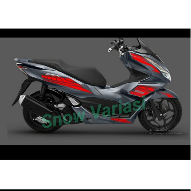 Stiker body PCX stiker motor pcx