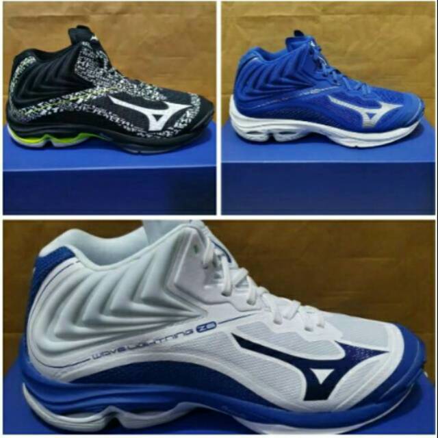 Sepatu mizuno wave lightning Z6 mid WLZ 6 mid sepatu voli olahraga