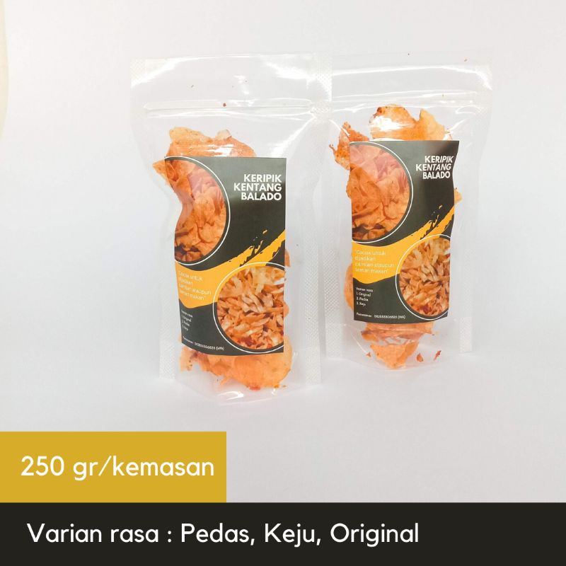 

Keripik Kentang Balado 250 gr