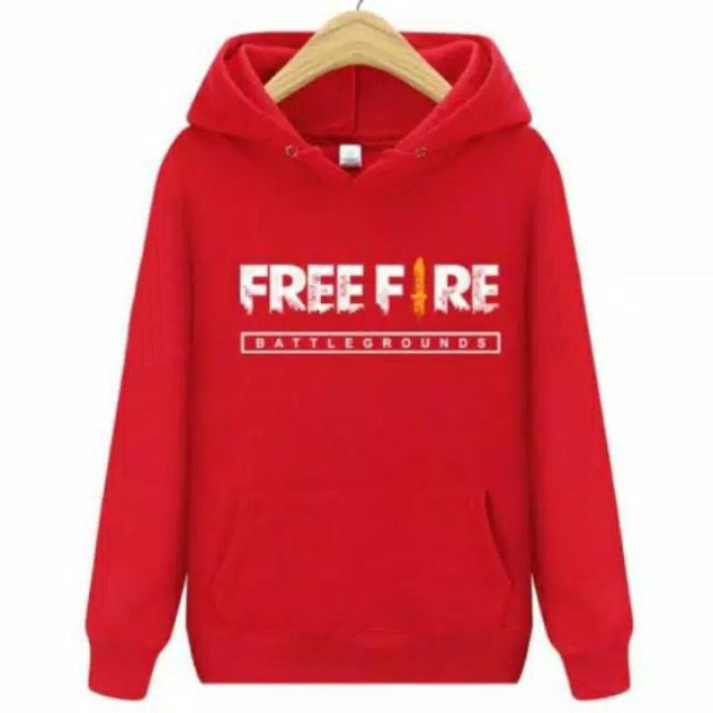 Jaket Anak Laki laki Hoodie FREE FIRE/Sweater anak