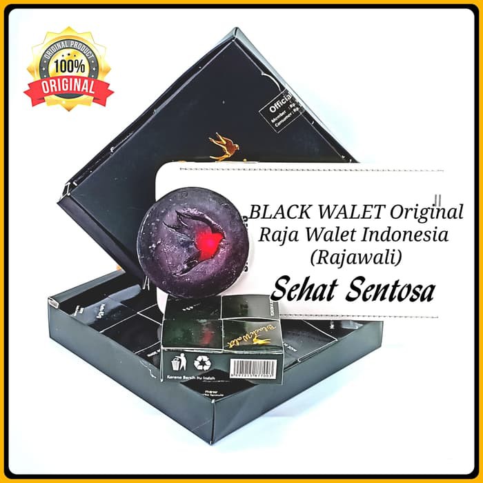 Black Walet Facial Soap Original | Asli Sabun Walet BPOM Anti Jerawat