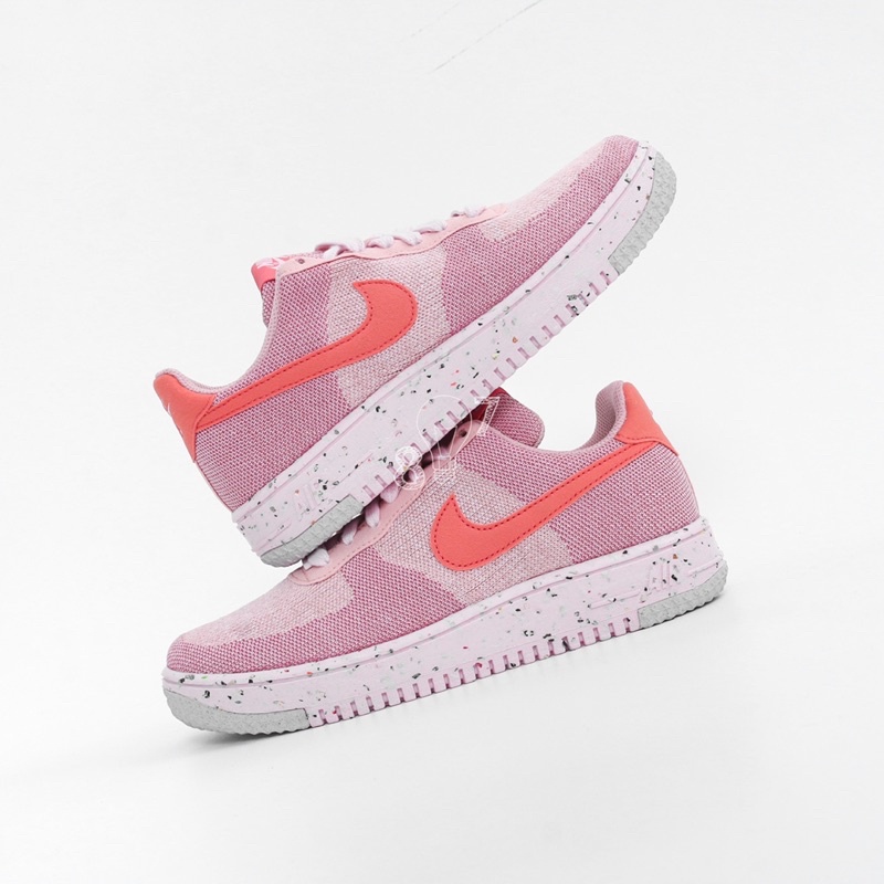 Air Force 1 Low Crater Flyknit Pink