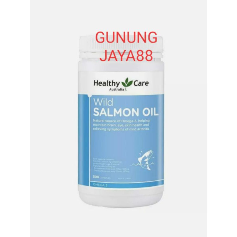 HEALTHY CARE WILD SALMON OIL 1000MG  ISI 500 KAPSUL