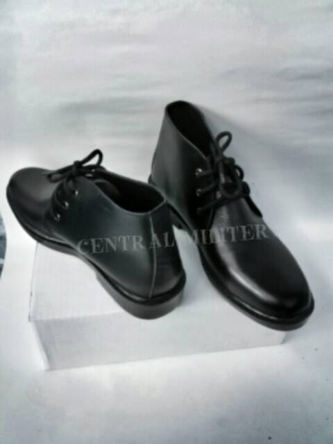 Sepatu PDH tali/ Sepatu Kantor/ Sepatu Paskibra Cowok