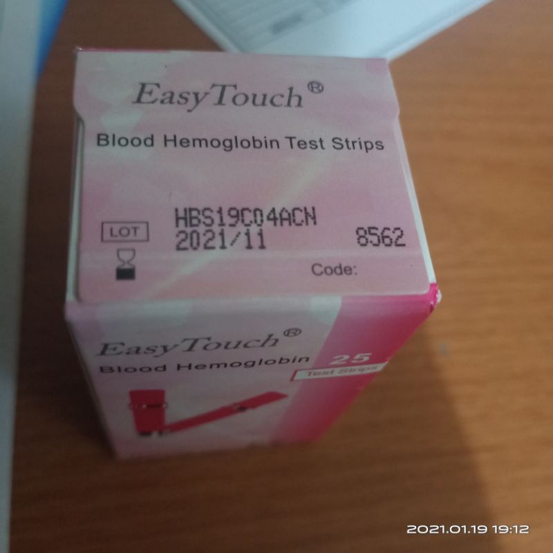 Strip Easy touch Hemoglobin