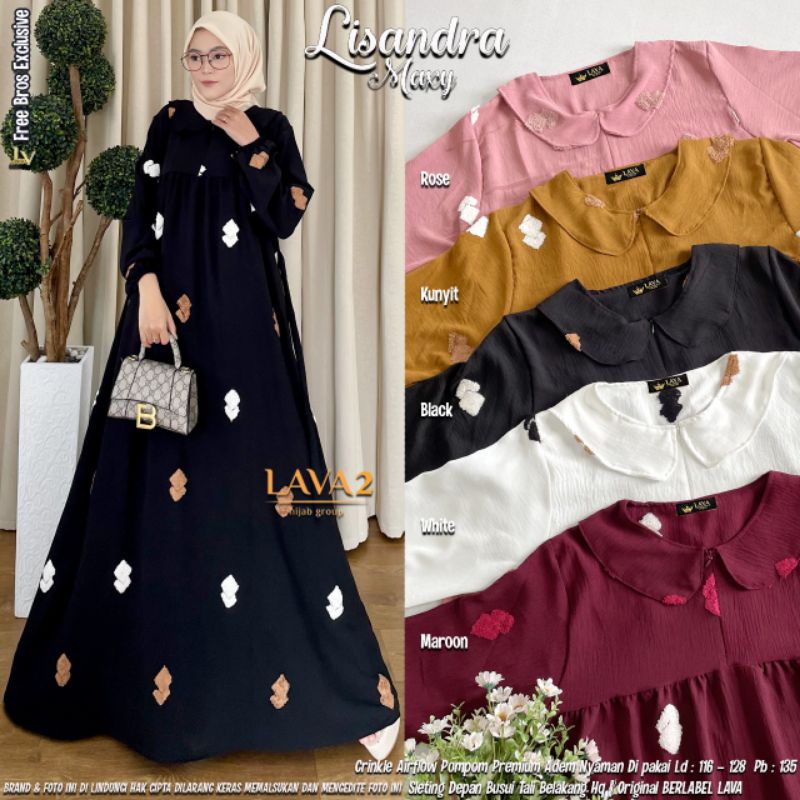 Dress Lisandra Maxy Pompom By Lava