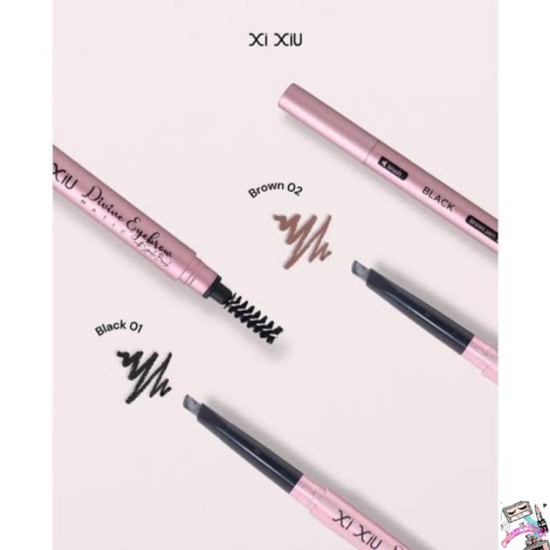 ☃Cutezz_Ching1☃Xi Xiu Divine Eyebrow Matic - Pensil Alis Putar