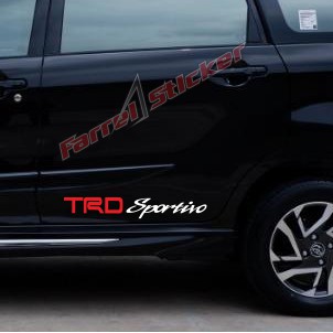 stiker trd sportivo sticker toyota