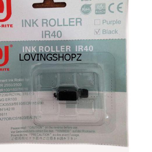 

♘ Pita Kalkulator Ink Roller IR40 ✷