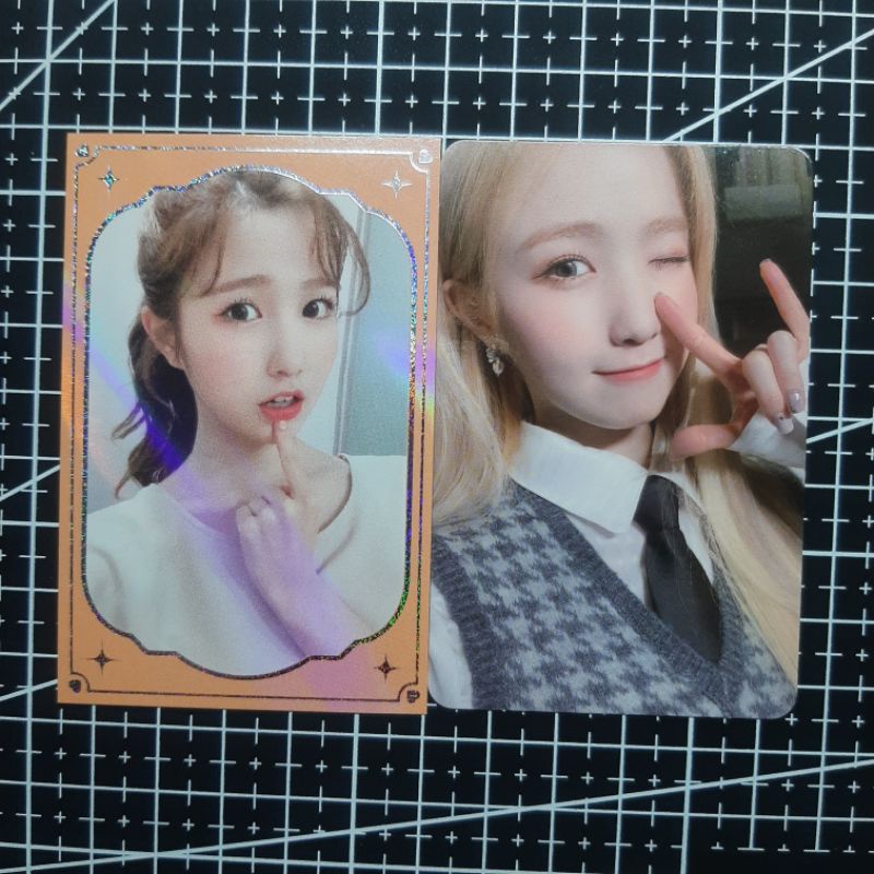 hitomi izone photocard pc iz*one border withdrama oneiric diary benefit honda hitomi hiichan