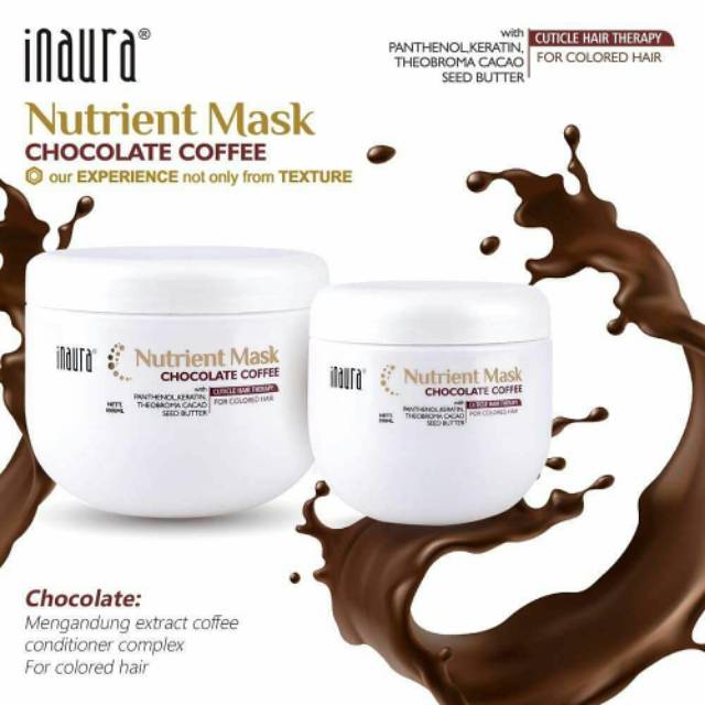 Inaura Nutrient Mask 500ml - Masker Rambut