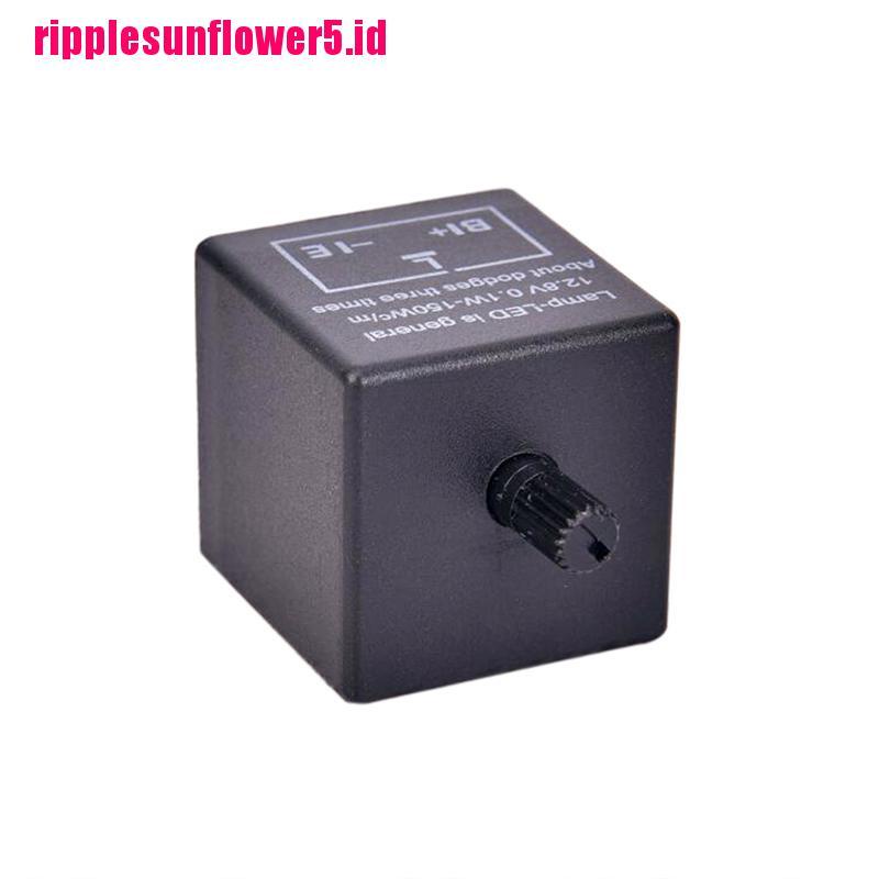 Relay Flasher Lampu LED 12v 3pin Dapat Diatur Untuk Sein Mobil