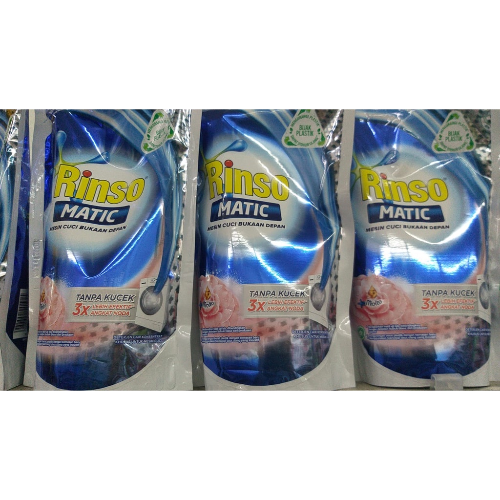 Rinso Matic Front Load CAIR 700ml BIRU