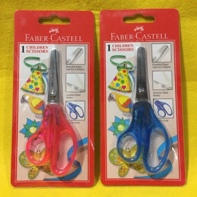 

Gunting FaberCastell ujung bulat untuk anak-anak (1 pcs)