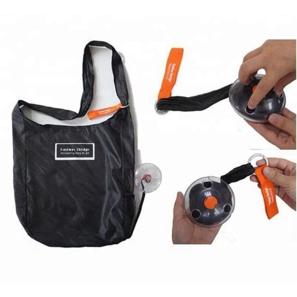 (COD) Tas Portable Tas Belanja Shopping Bag To Roll Import