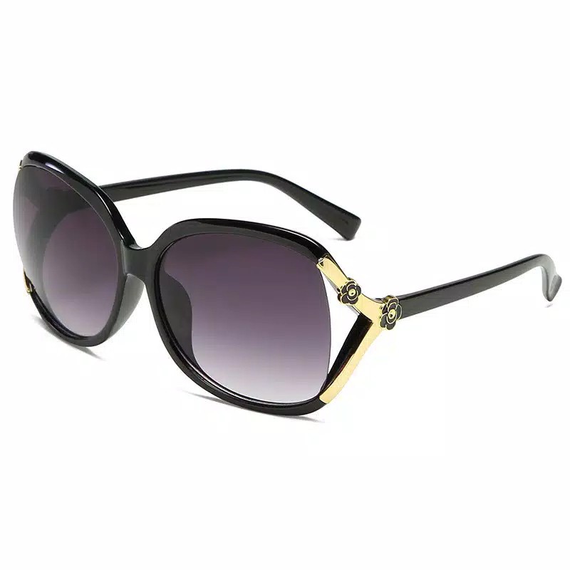 Kacamata Fashion Style Korea Mewah Unisex Bahan Metal EG19  Real Pict