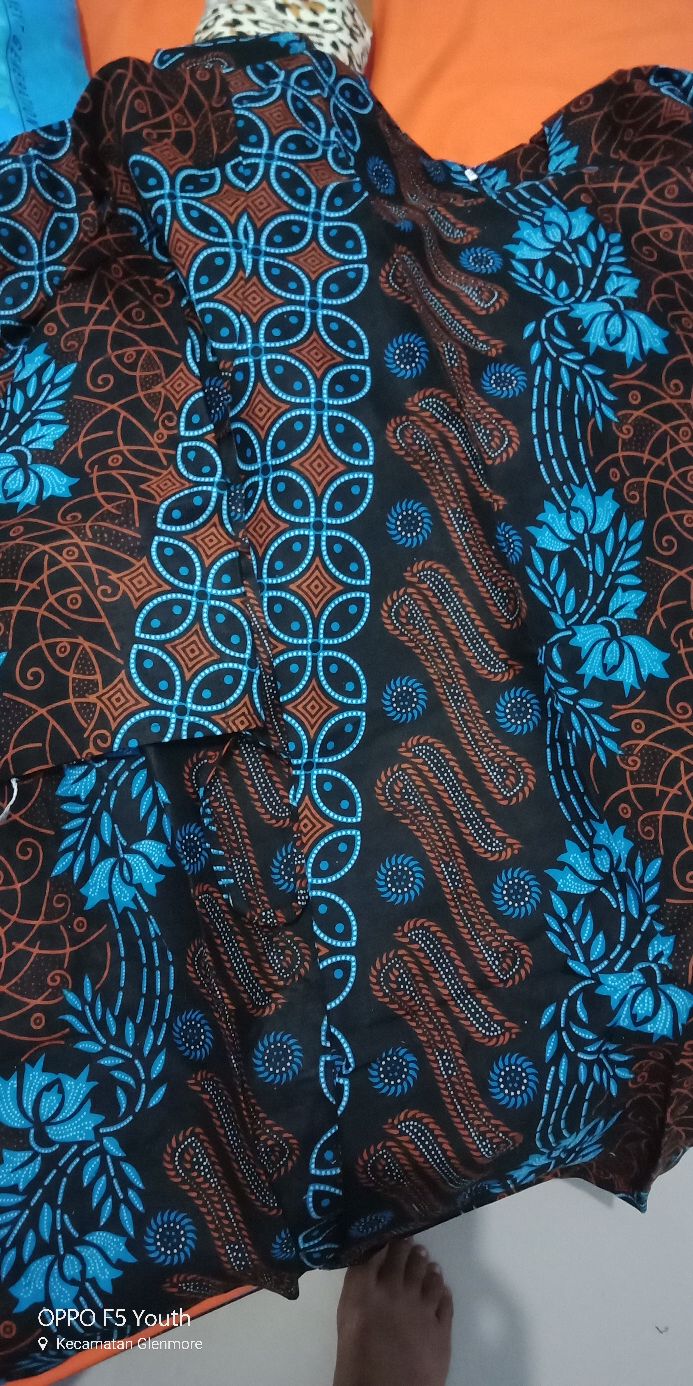 Atasan Batik Dolby Dolby Dobby Doby Tenun Sutra  Atbm