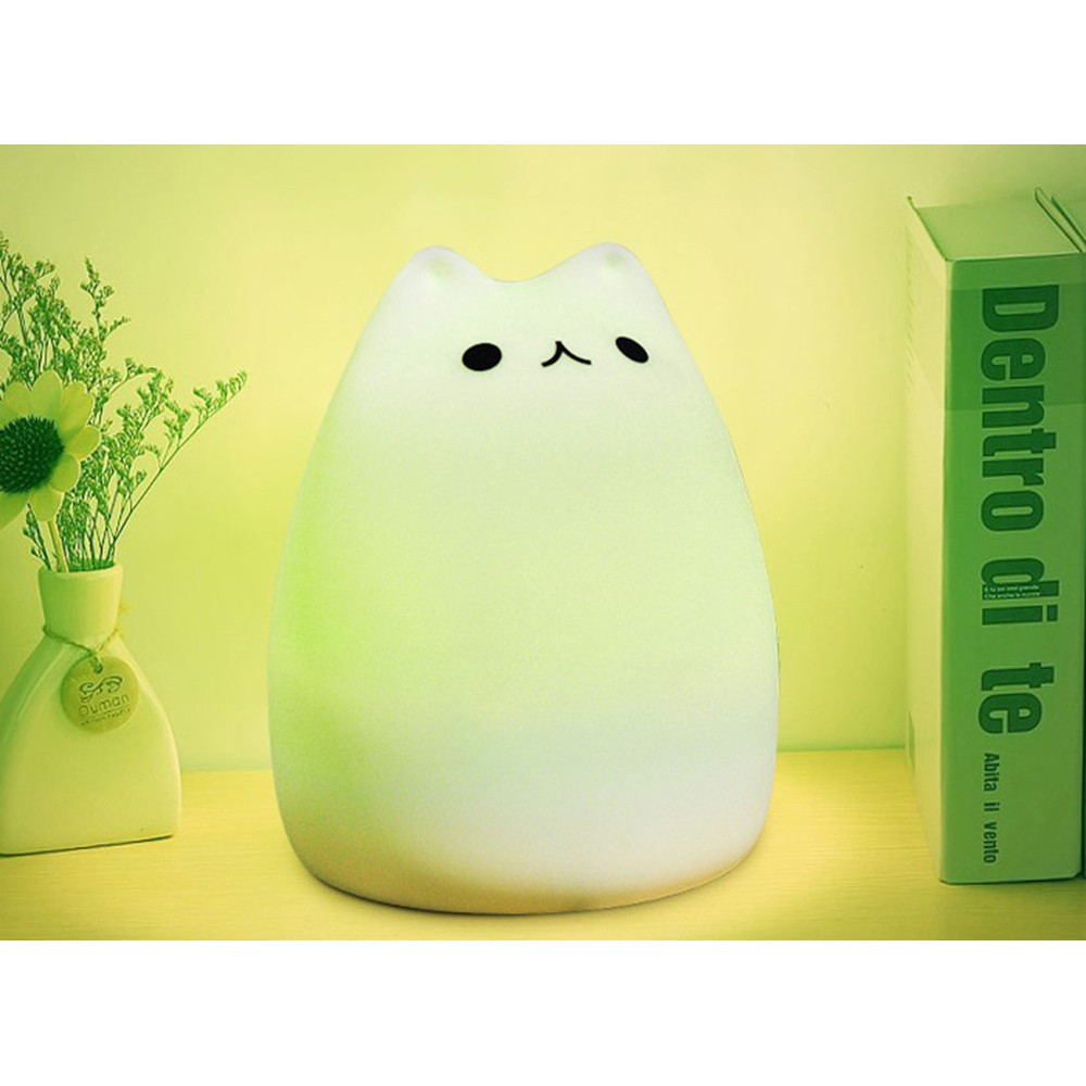 Lampu 7 Warna Bisa Ganti Warna Model Kucing Lucu - LJC-101 - Termurah